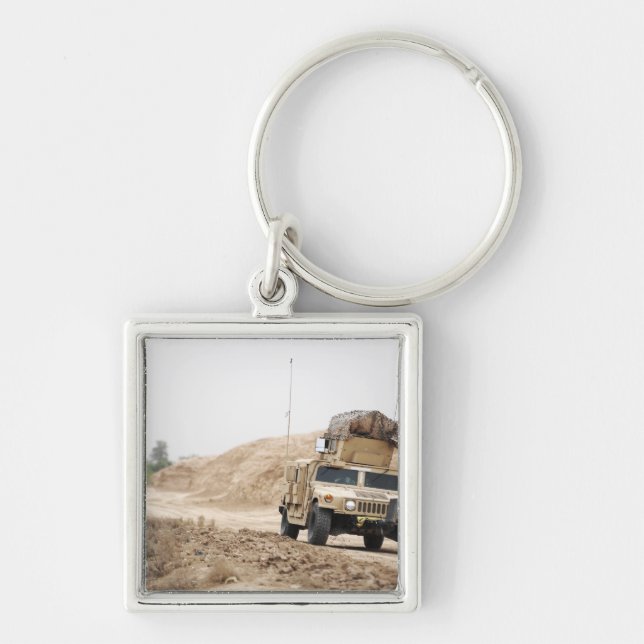 Porte-clés Un Humvee assure la sécurité (Devant)