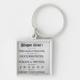 Porte-clés Un journal de l'année de peste, 1665