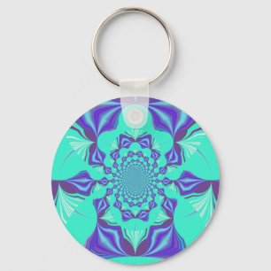 Porte-clés Un mélange de kaléidoscope et d'art mandala !