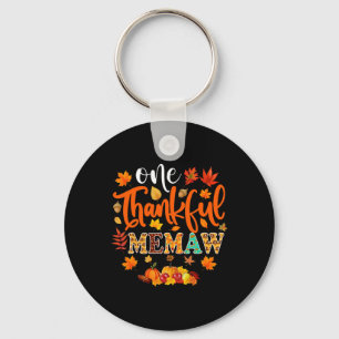 Porte-clés Un Mémo Remerciant Drôle Automne Thanksgiving Auto