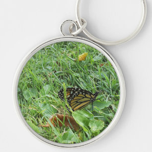 Porte-clés Un papillon monarque