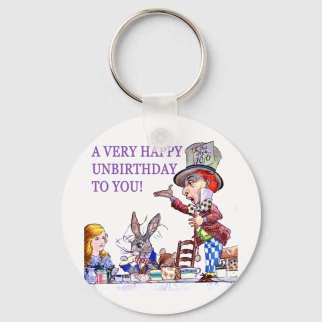 Porte-clés Un Très Heureux anniversaire pour vous! (Recto)
