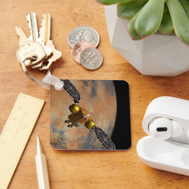 Porte-clés Un vaisseau Spacecraft Orbitant Mars. (Bureau)