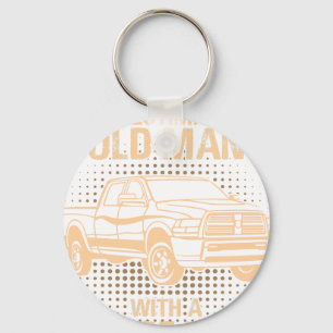 Porte-clés Un vieil homme Dodge Ram