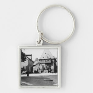 Porte-clés Un vieil hôtel dans la place, Goslar, c.1910