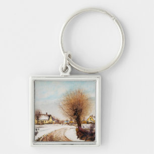 Porte-clés Un Village Sealand. Hiver par Laurits Ring