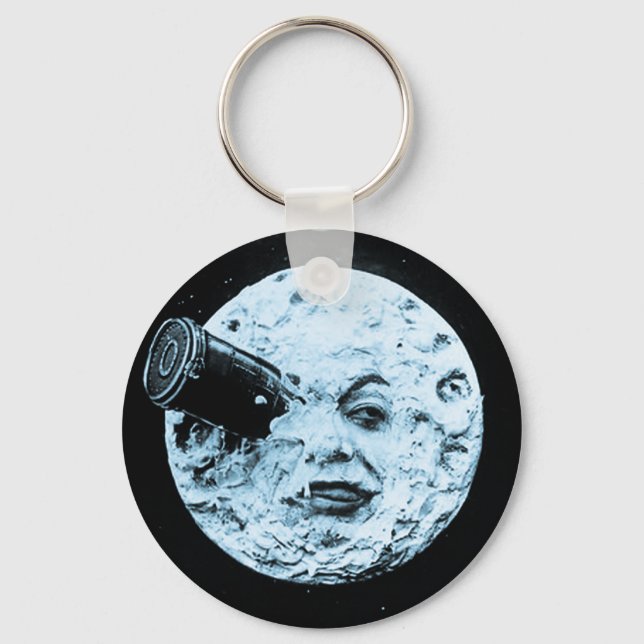 Porte-clés Un voyage sur la Lune (Recto)