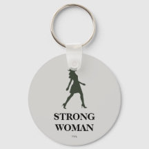 Une femme Porte - clé forte