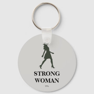 Porte-clés Une femme Porte - clé forte