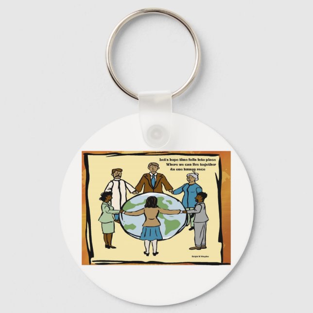 Porte-clés Une humanité (Recto)
