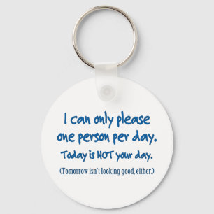 Porte-clés Une Personne Par Jour