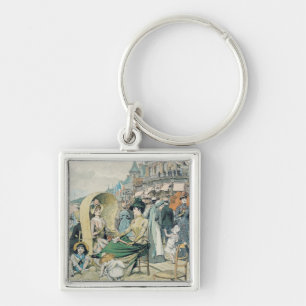 Porte-clés Une plage élégante, 1887