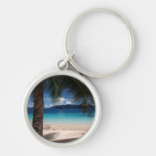 Porte-clés Une plage sur l'île de Wai de KOH en Thaïlande