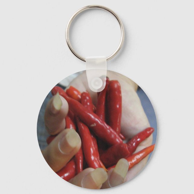 Porte-clés Une poignée de piments (Recto)