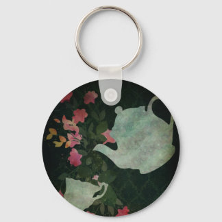 Porte-clés Une tasse de thé Keychan