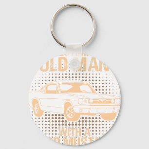 Porte-clés Une vieille Ford Mustang 1966 Fastback