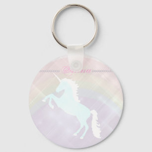 Porte-clés unicorn fantasy pinand purple
