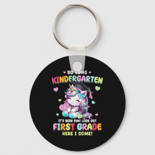 Porte-clés Unicorn si longue maternelle Graduation Dernier jo
