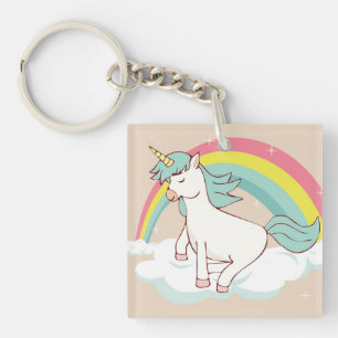Porte-clés Unicorne adorable