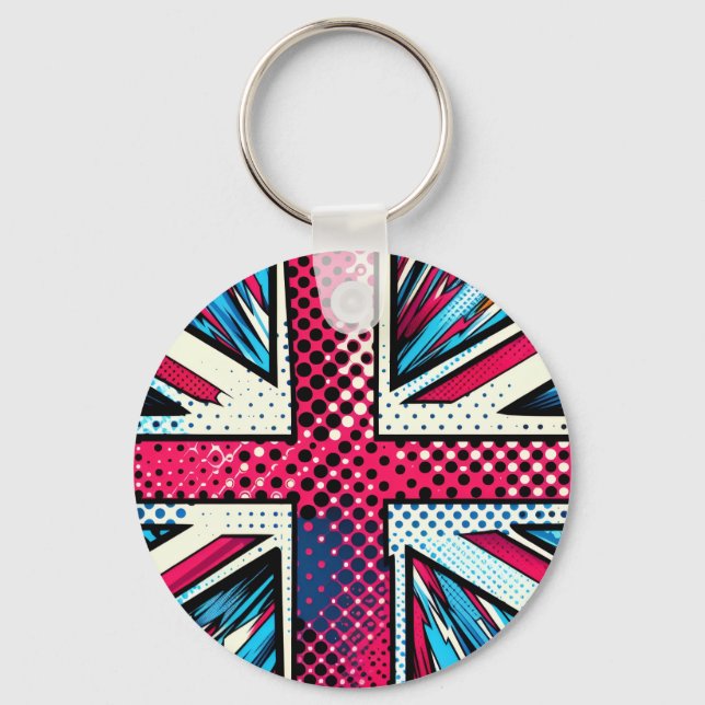 Porte-clés Union Jack (Recto)
