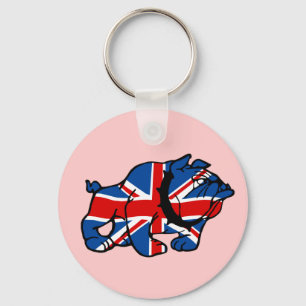 Porte-clés Union Jack patriotique