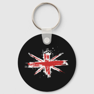 Porte-clés Union Jack Splatter Keychain