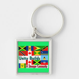 Porte-clés Unité caraïbe-canada