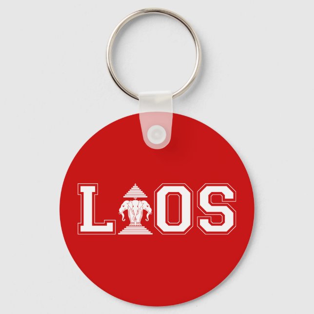 PORTE-CLÉS UNIVERSITÉ DE LAOS (Recto)