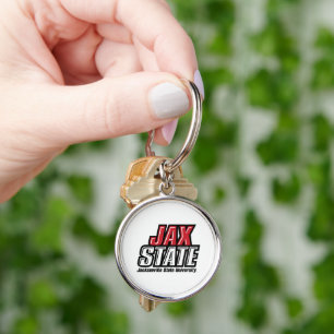 Porte-clés Université d'État de Jacksonville JAX STATE Logo