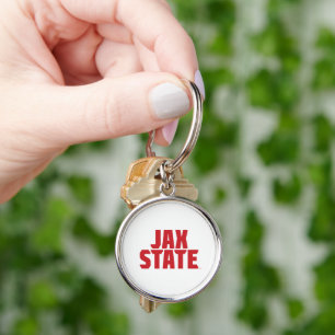 Porte-clés Université d'État de Jacksonville JAX STATE Rouge