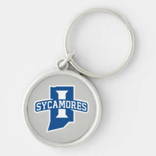 Porte-clés Université d'État d'Indiana Sycamores