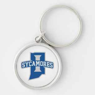 Porte-clés Université d'État d'Indiana Sycamores