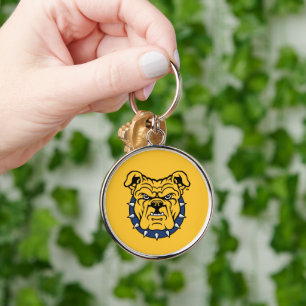 Porte-clés Université d'État NCA&T   Tête de Bulldog