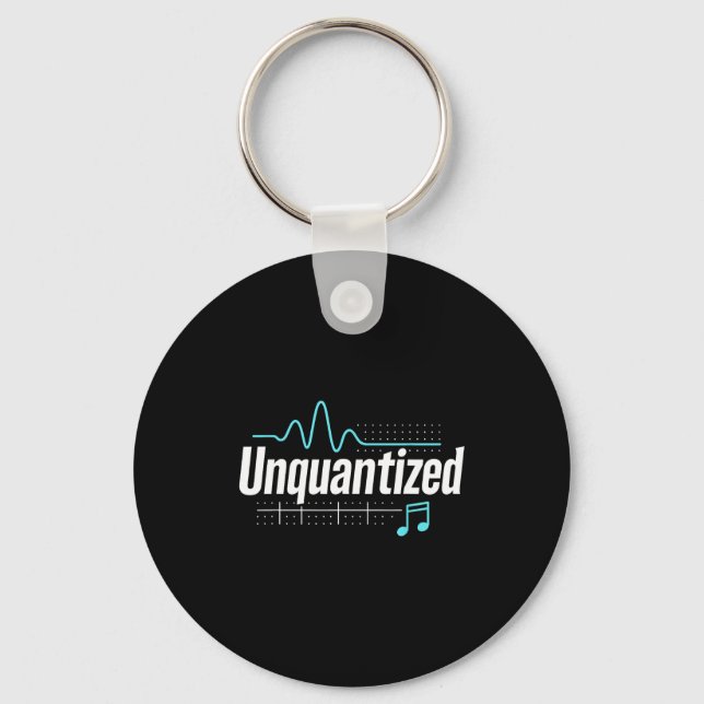 Porte-clés Unquantized Music Producer Musician Graphic  (Recto)