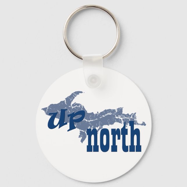 Porte-clés UP Michigan Up North Yooper Porte - clé (Recto)