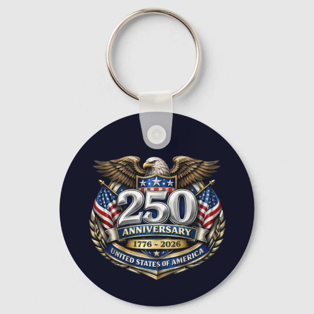Porte-clés USA 250th Anniversary Keychain (Recto)