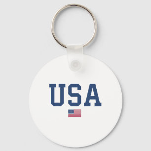 Porte-clés Usa Chemise Femmes Hommes Enfants Drapeau Américai