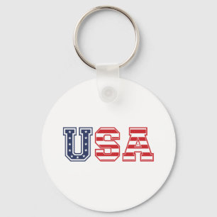 Porte-clés USA Happy 4 juillet T-Shirt Trucker Hat Button