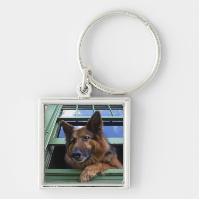 Porte-clés USA, Oregon, Portland. Griffez les cheveux longs (Devant)