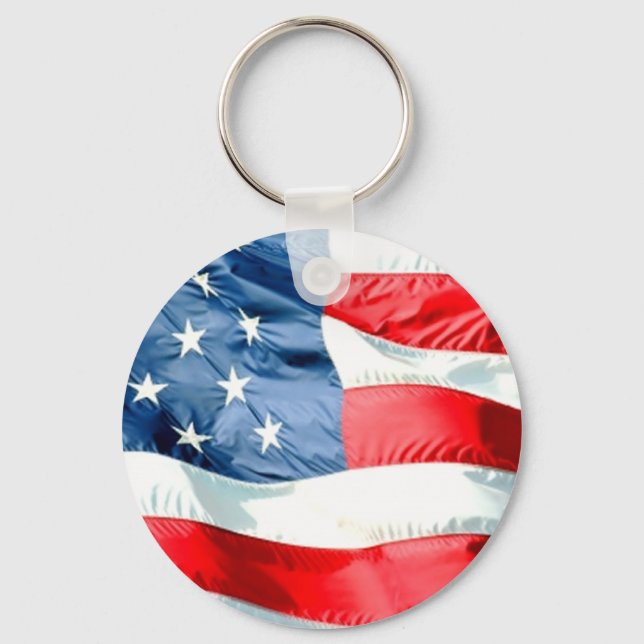 Porte-clés USA Stars and Stripes Porte - clé (Recto)