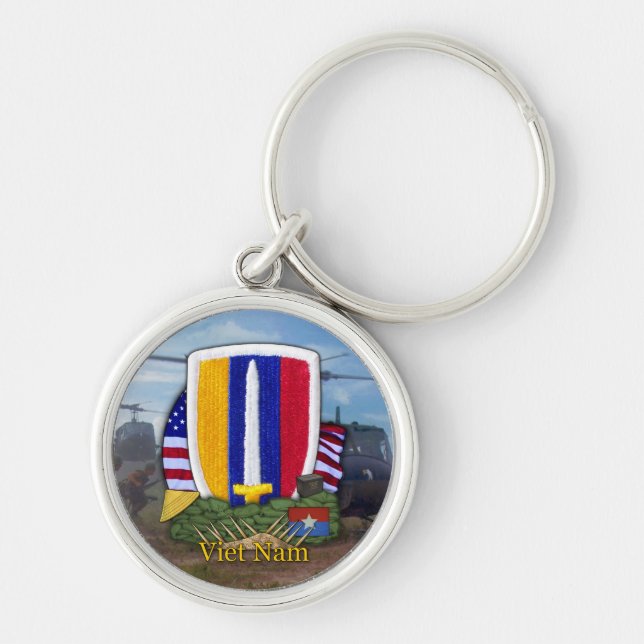 Porte-clés USARV vietnam patch vétérinaires Porte - clé (Devant)