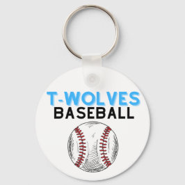Porte-clés Uwharrie Timberwolves Baseball Keychain