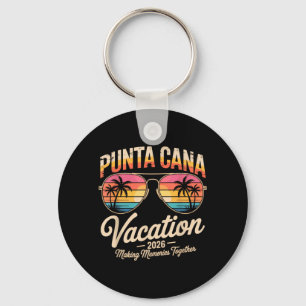 Porte-clés Vacances à Punta Cana 2026 Création de Souvenirs É