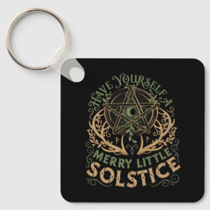 Porte-clés Vacances de Noël Yule Solstice d'Hiver