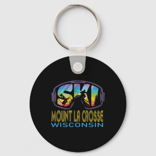 Porte-clés Vacances de ski à Ski Mount La Crosse Wisconsin