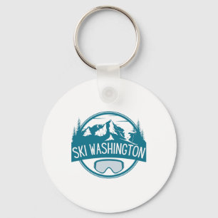 Porte-clés Vacances de ski à Washington Famille assortie