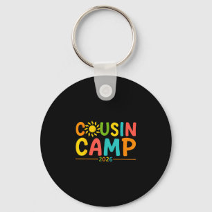 Porte-clés Vacances d'été camp de cousins 2026 créant des sou