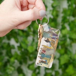 Porte-clés Vacances vintages, Bateau de croisière passagers s