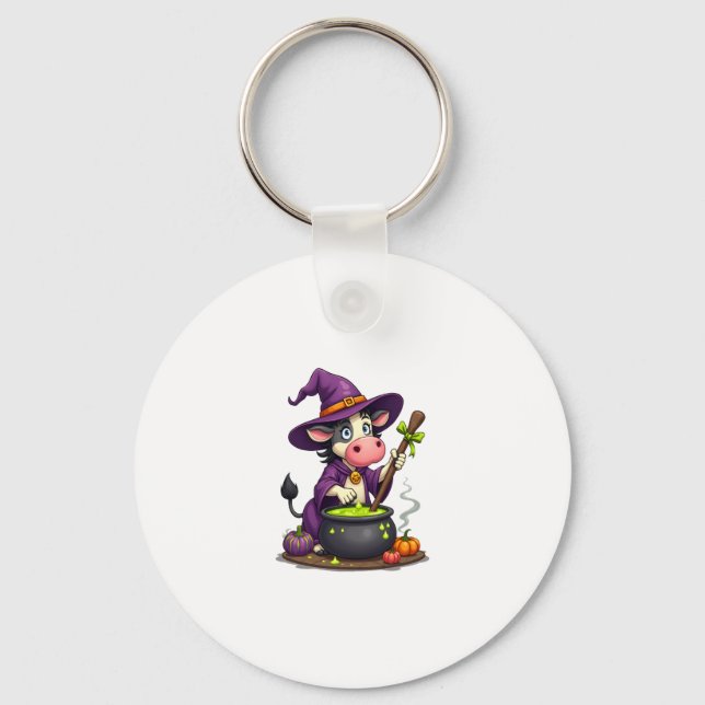 Porte-clés Vache de sorcière Cauldron Brew (Recto)