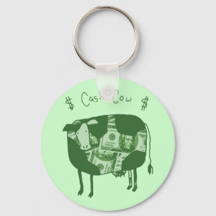 Porte-clés Vache en espèces